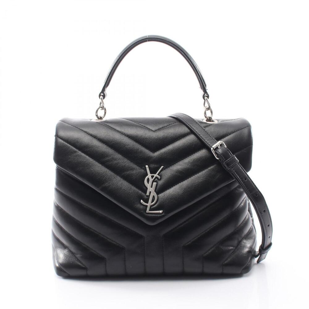 Yves Saint Laurent Saint Laurent Paris LOULOU Top Handle Bag, 2-Way Handbag, ...